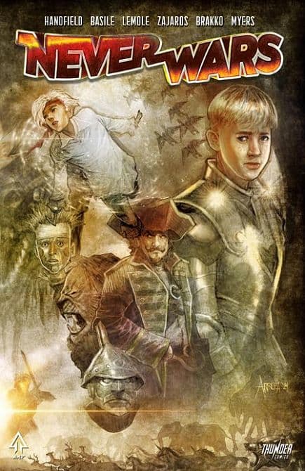 Cover Art for NEVERWARS TP
