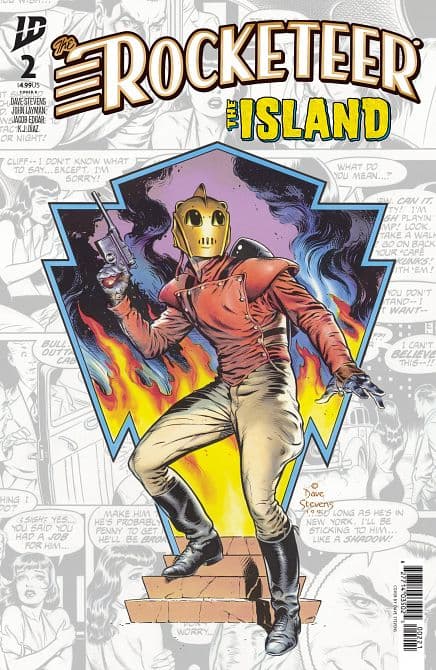 Cover Art for ROCKETEER THE ISLAND