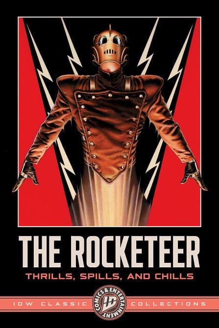 Cover Art for ROCKETEER THRILLS, SPILLS, AND CHILLS-IDW CLASSIC COLLECTIONS TP