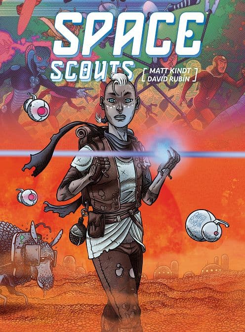 Cover Art for SPACE SCOUTS HC
