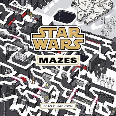 Cover Art for STAR WARS MAZES TP