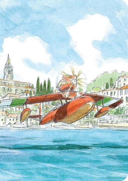 Cover Art for STUDIO GHIBLI PORCO ROSSO JOURNAL HC
