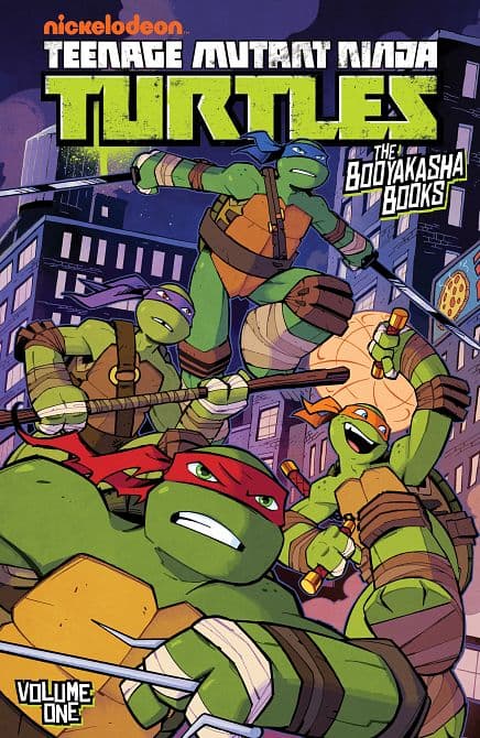 Cover Art for TEENAGE MUTANT NINJA TURTLES THE BOOYAKASHA BOOKS, VOL. 01 TP