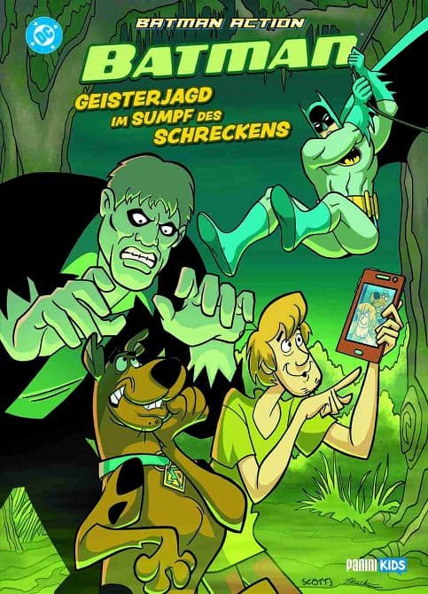 Cover Art for BATMAN ACTION: GEISTERJAGD IM SUMPF DES SCHRECKENS