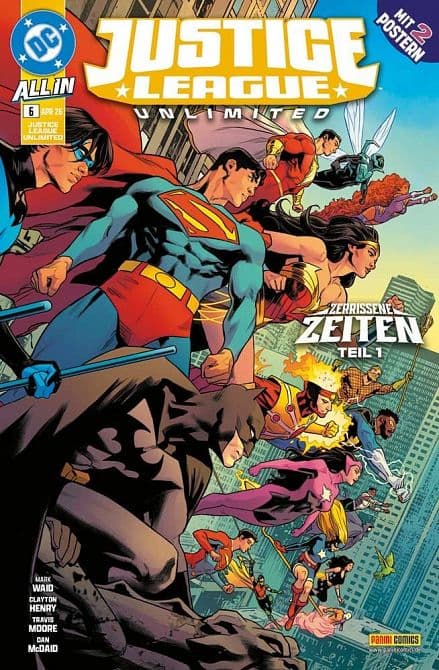Cover Art for JUSTICE LEAGUE UNLIMITED ( ab 2025 )