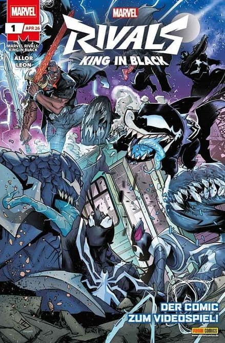 Cover Art for MARVEL RIVALS-KING IN BLACK