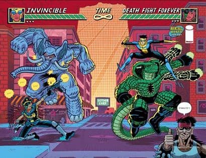 Cover Art for DEATH FIGHT FOREVER