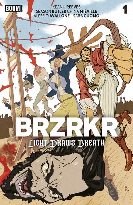 Cover Art for BRZRKR LIGHT DRAWS BREATH
