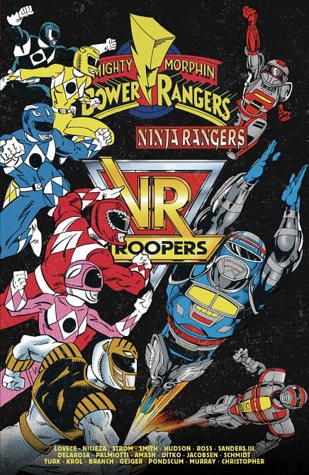Cover Art for VR TROOPERS/POWER RANGERS FLIPBOOK FACSIMILE EDITION TP