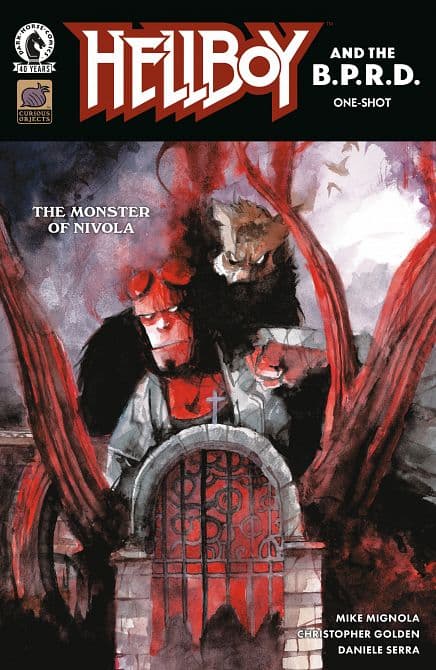 Cover Art für HELLBOY AND THE B. P. R. D. THE MONSTER OF NIVOLA ONE-SHOT ( CVR A ) ( DANIELE SERRA )