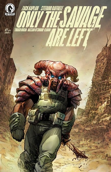 Cover Art for ONLY THE SAVAGE ARE LEFT