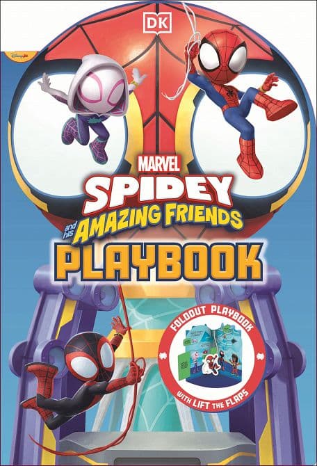 Cover Art for MARVEL SPIDEY AND HIS AMAZING FRIENDS PLAYBOOK HC