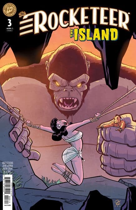 Cover Art for ROCKETEER THE ISLAND