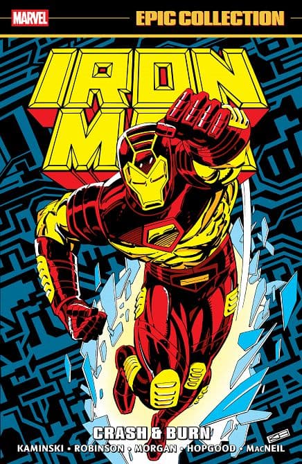 Cover Art for IRON MAN EPIC COLLECTION CRASH & BURN TP