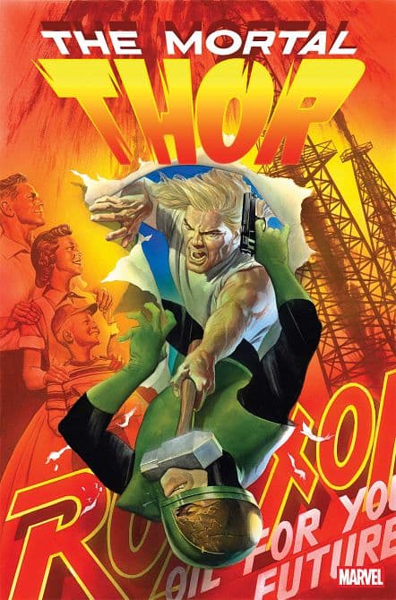 Cover Art for MORTAL THOR