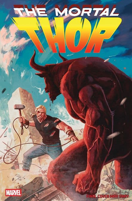 Cover Art for MORTAL THOR