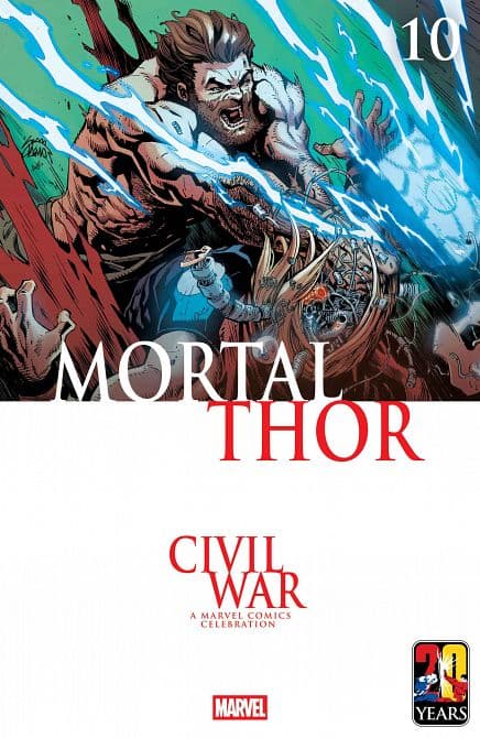 Cover Art for MORTAL THOR