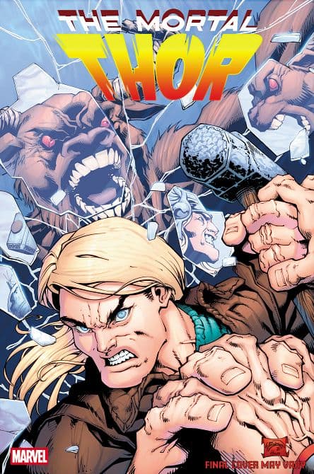 Cover Art for MORTAL THOR