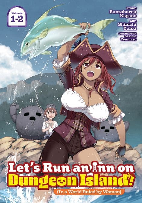 LET'S RUN AN INN ON DUNGEON ISLAND! ( IN A WORLD RULED BY WOMEN ) ( OMNIBUS ) VOL. 01-02 TP