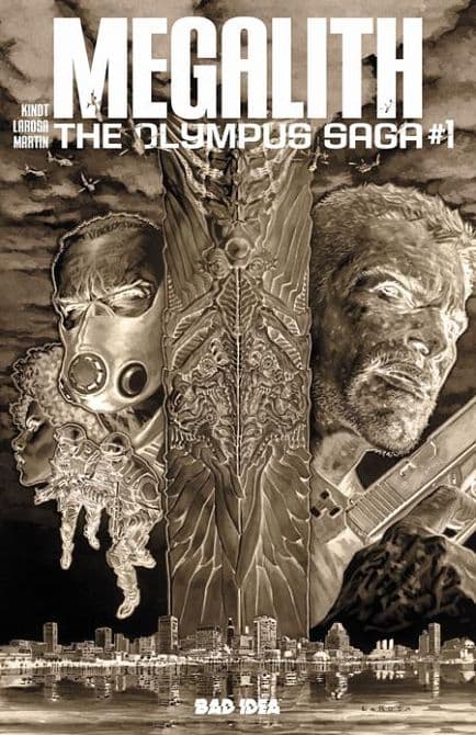 OLYMPUS SAGA MEGALITH #1 – Cvr Am Inc 1: 30 Lewis Larosa Printers Plate Variant Cover