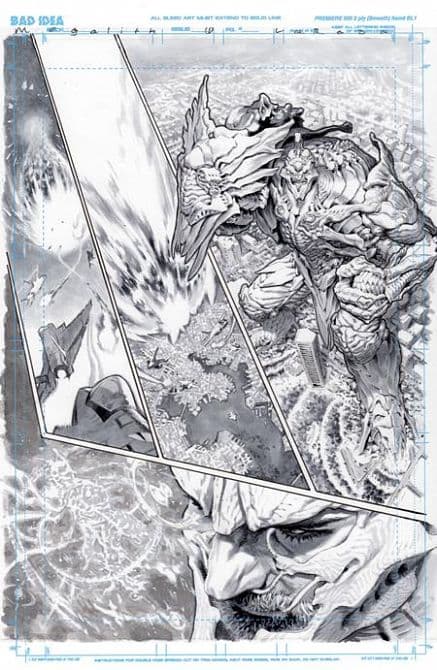 OLYMPUS SAGA MEGALITH #1 – Cvr E Lewis Larosa Original Art Edition 2 Variant Cover