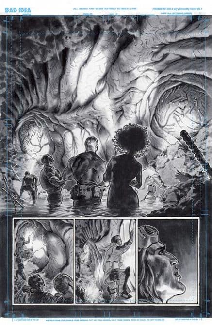 OLYMPUS SAGA MEGALITH #1 – Cvr U Lewis Larosa Original Art Edition 18 Variant Cover