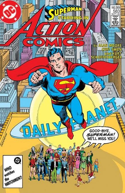 Cover Art for ACTION COMICS FACSIMILE EDITION