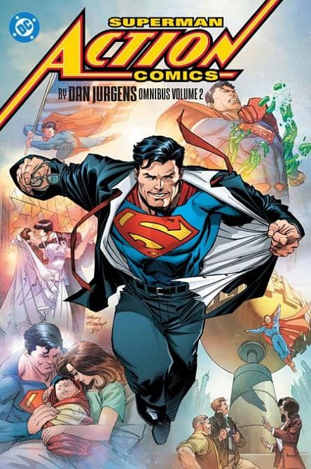 Cover Art for SUPERMAN ACTION COMICS BY DAN JURGENS OMNIBUS HC VOL 02