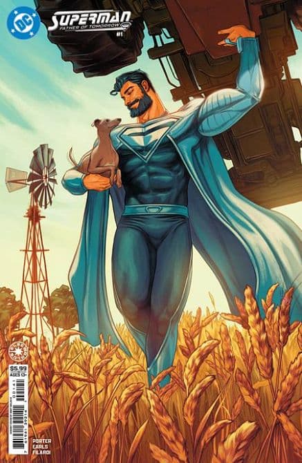 Cover Art for SUPERMAN FATHER OF TOMORROW