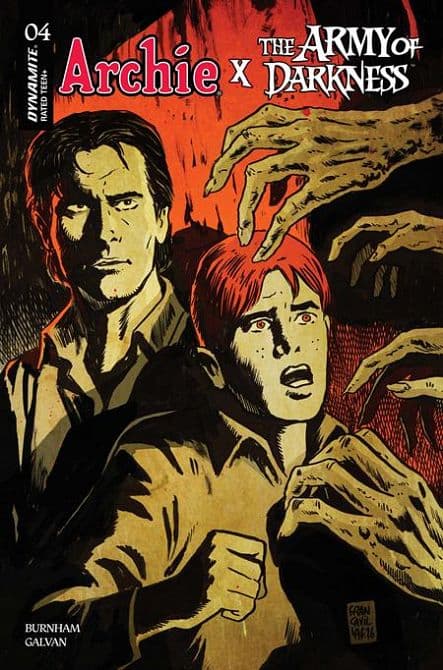 Cover Art for ARCHIE X ARMY OF DARKNESS