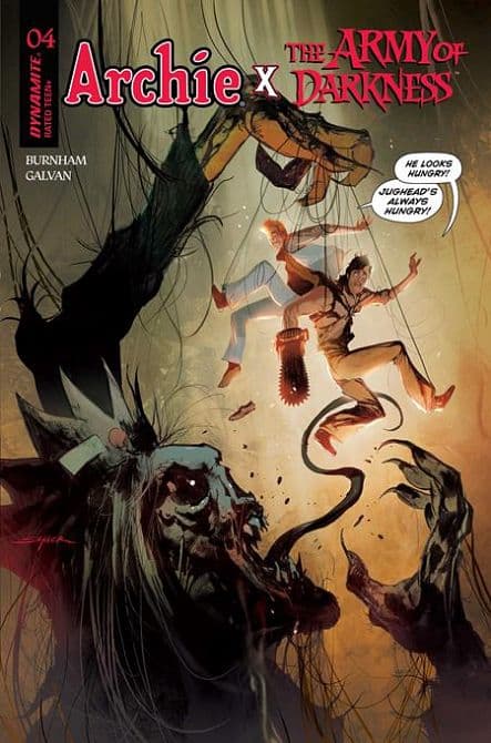 Cover Art for ARCHIE X ARMY OF DARKNESS