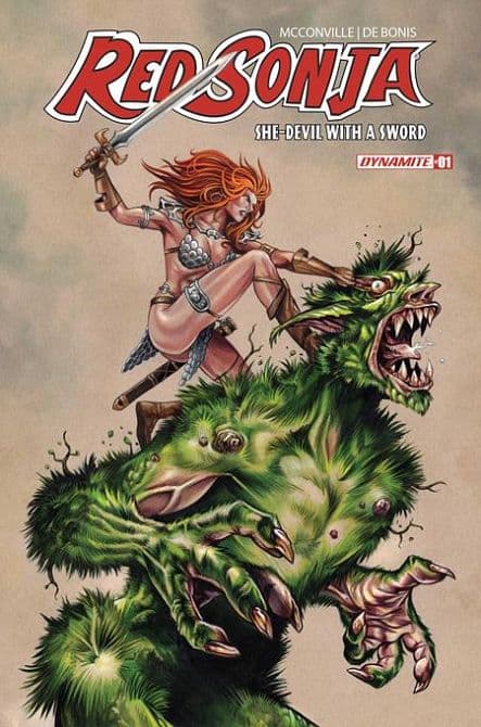 Cover Art for RED SONJA SHE DEVIL WITH A SWORD