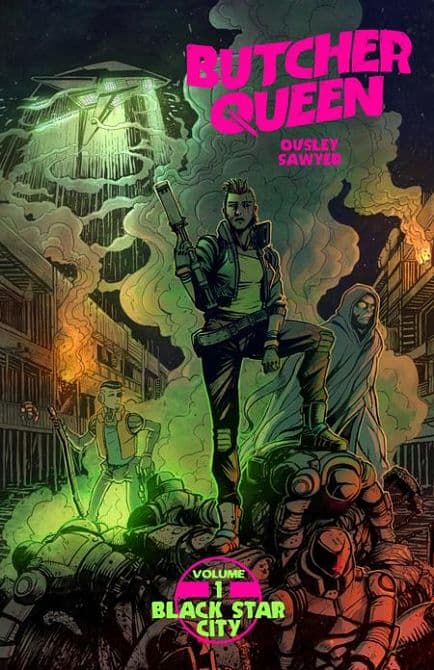 Cover Art for BUTCHER QUEEN TP VOL 01 BLACK STAR CITY