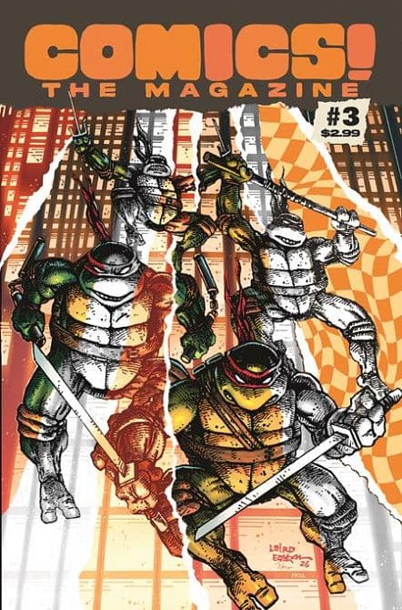 Cover Art for COMICS THE MAGAZINE