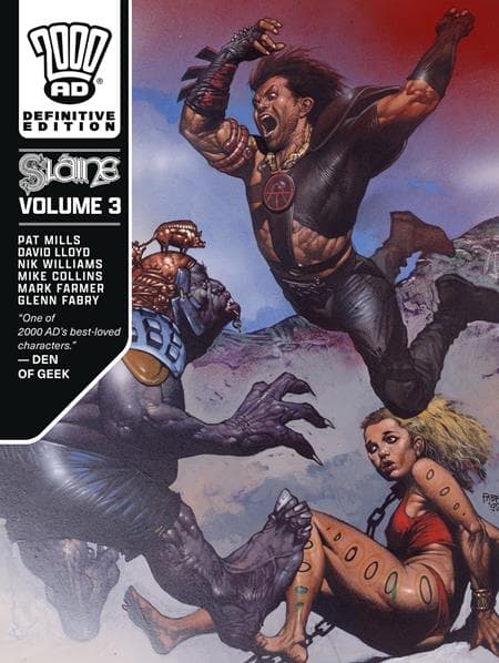 Cover Art for SLAINE DEFINITIVE EDITION TP VOL 03