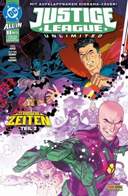 Cover Art for JUSTICE LEAGUE UNLIMITED ( ab 2025 )