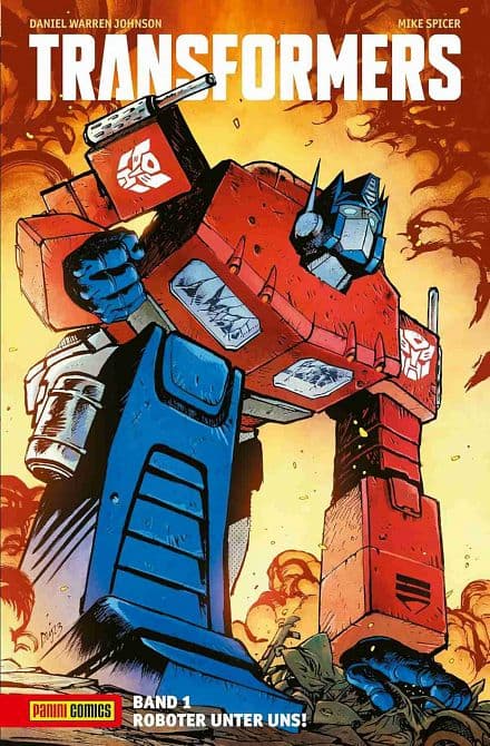 Cover Art for PANINI POCKET: TRANSFORMERS 1-ROBOTER UNTER UNS