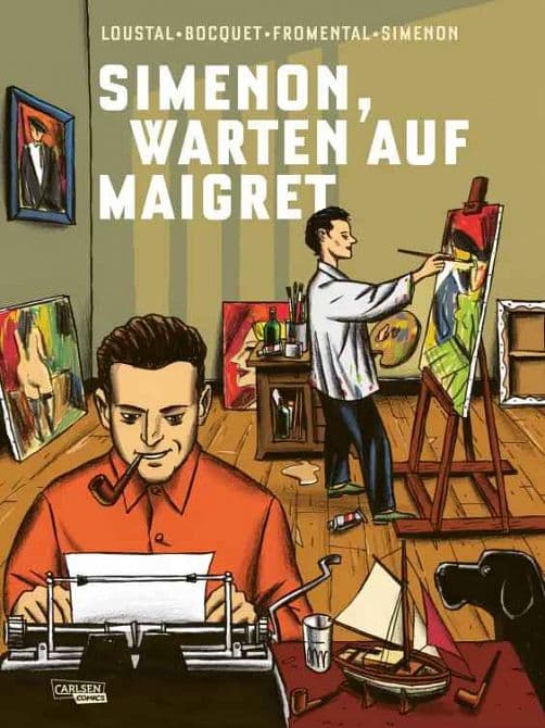 Cover Art for SIMENON, WARTEN AUF MAIGRET
