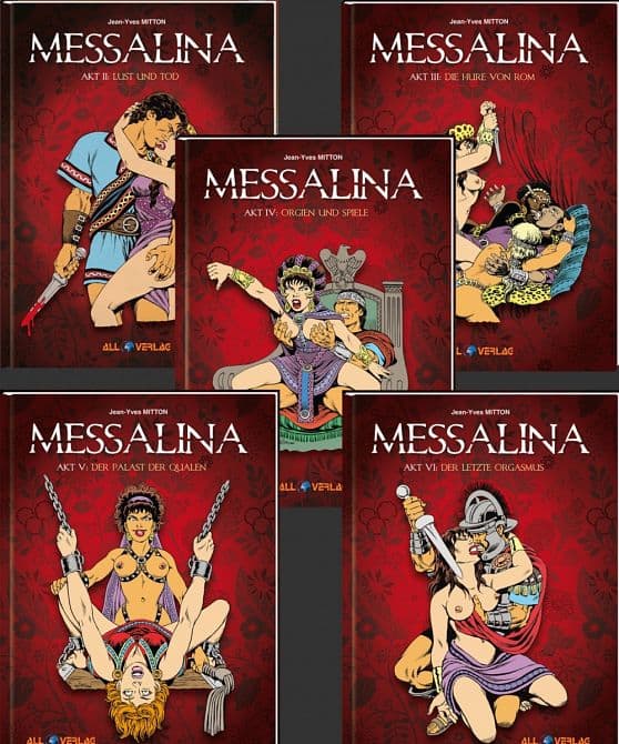 Cover Art for MESSALINA 2-6 ( 5 BÜCHER )