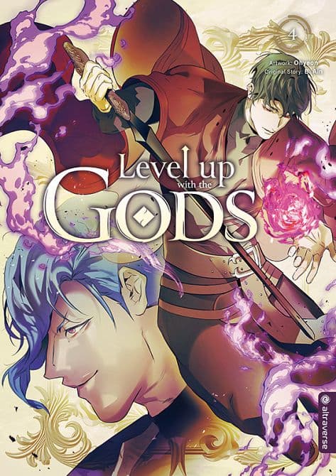 Cover Art for LEVEL UP WITH THE GODS