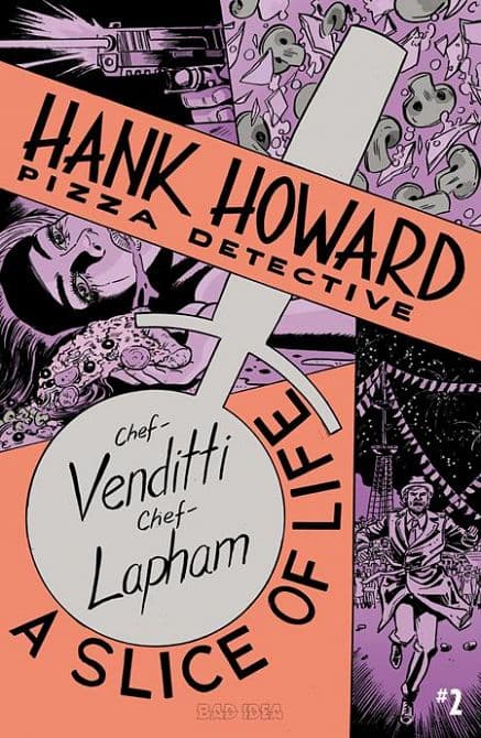 Cover Art for HANK HOWARD PIZZA DETECTIVE A SLICE OF LIFE
