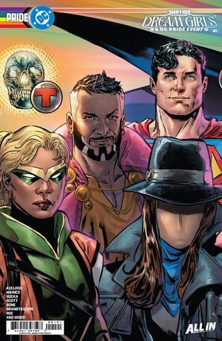 Cover Art for JUSTICE LEAGUE DREAM GIRLS A DC PRIDE EVENT
