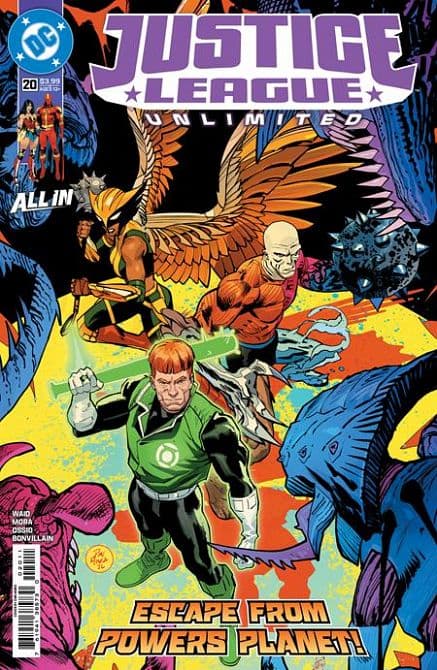 Cover Art for JUSTICE LEAGUE UNLIMITED