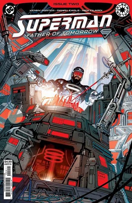 Cover Art for SUPERMAN FATHER OF TOMORROW