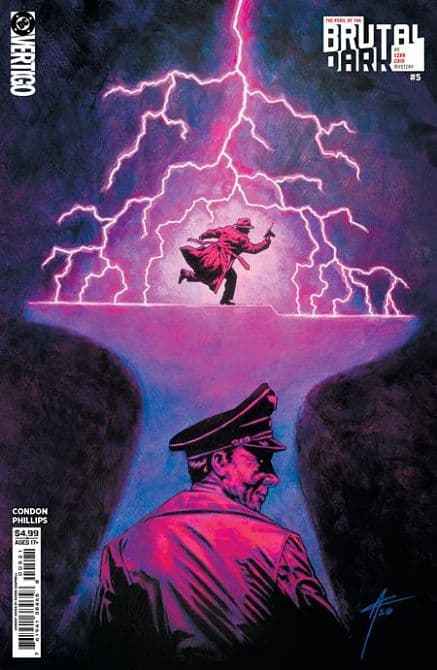 Cover Art for THE PERIL OF THE BRUTAL DARK AN EZRA CAIN MYSTERY