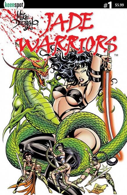 JADE WARRIORS #1 – Cvr B Mike Deodato Dragon Hunters Variant Cover