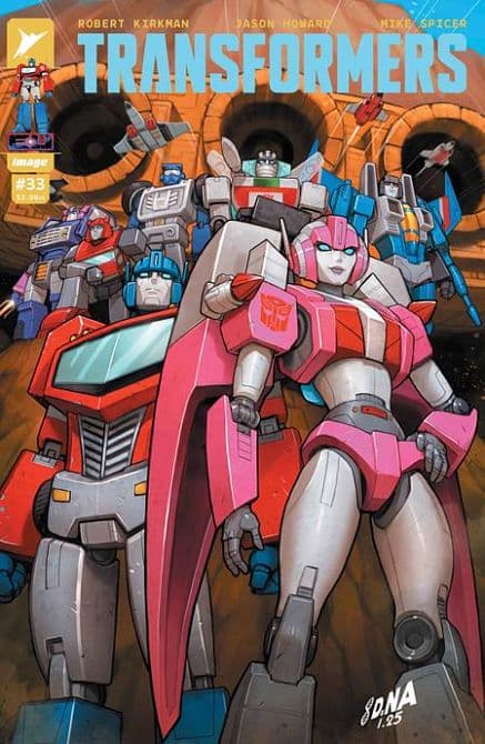 Cover Art for TRANSFORMERS