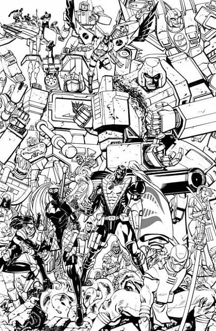 Cover Art for TRANSFORMERS