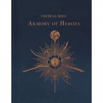 Cover Art for CRITICAL ROLE HC THE ARMORY OF HEROES
