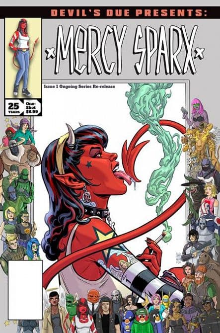 Cover Art for DEVILS DUE PRESENTS MERCY SPARX
